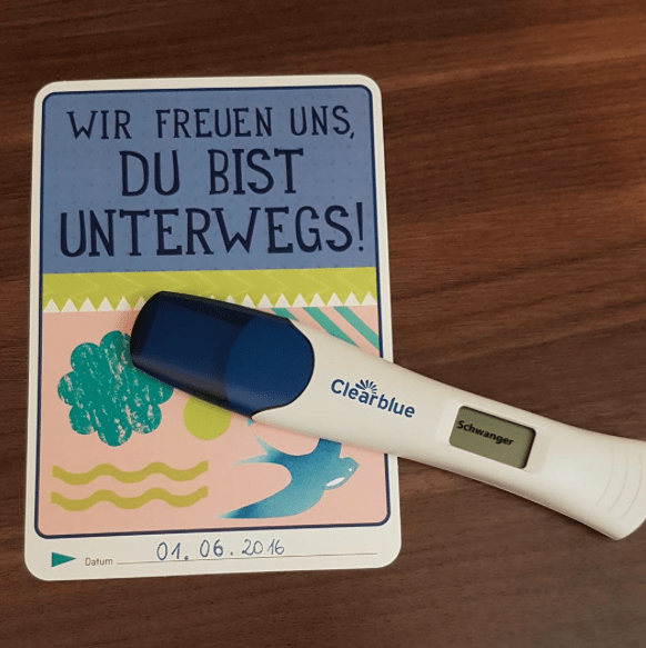 Clearblue digital und Milestone Karten für die Schwangerschaft