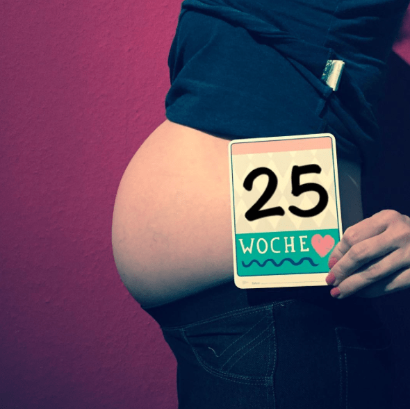 Milestone Erinnerungskarten Schwangerschaft